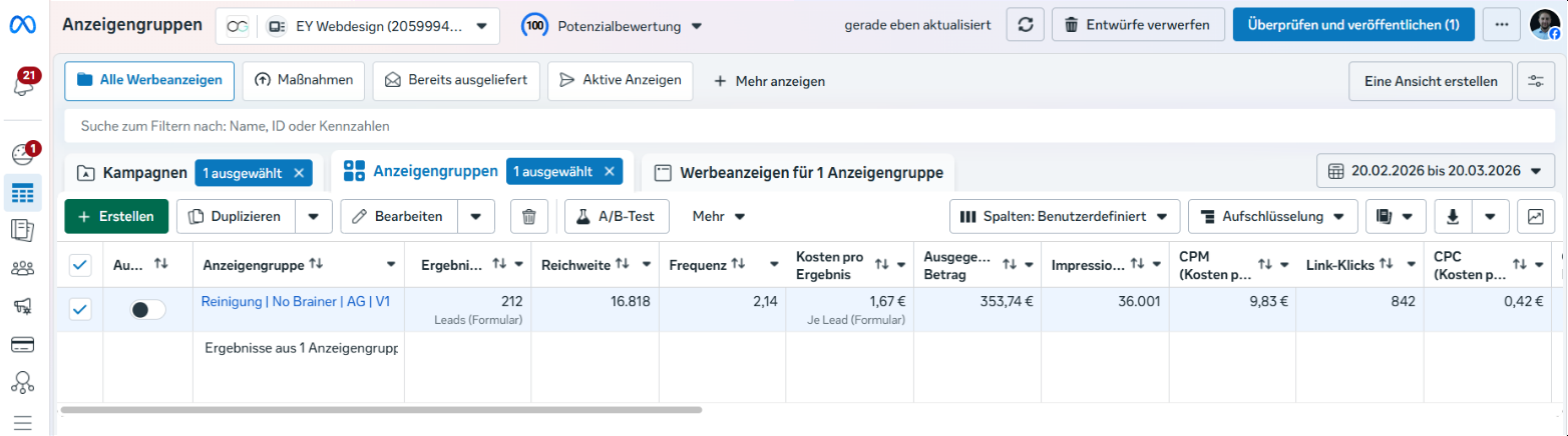 Ads-Manager Screenshot
