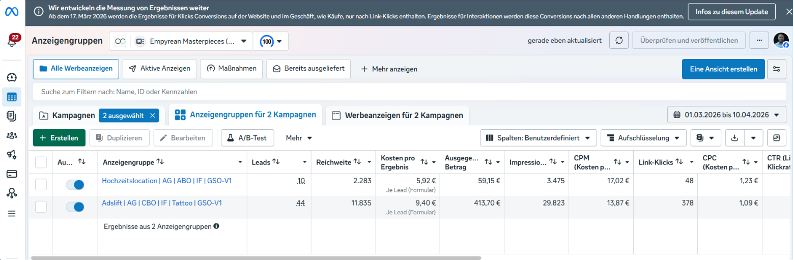 Ads-Manager Screenshot