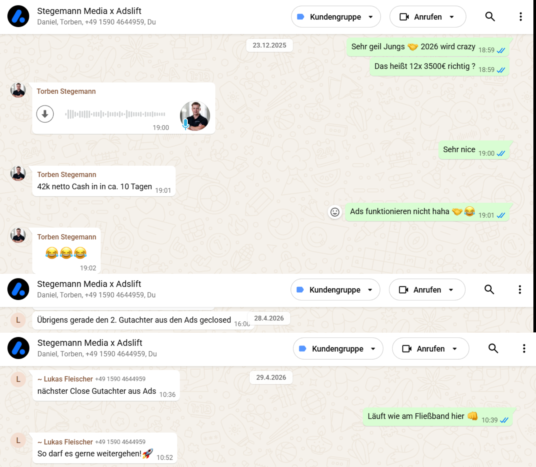 Kunden-Chat
