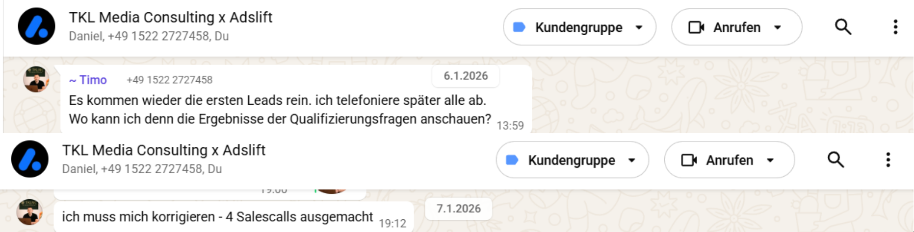 Kunden-Chat