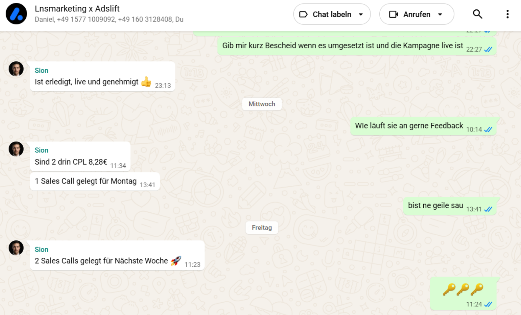 Kunden-Chat